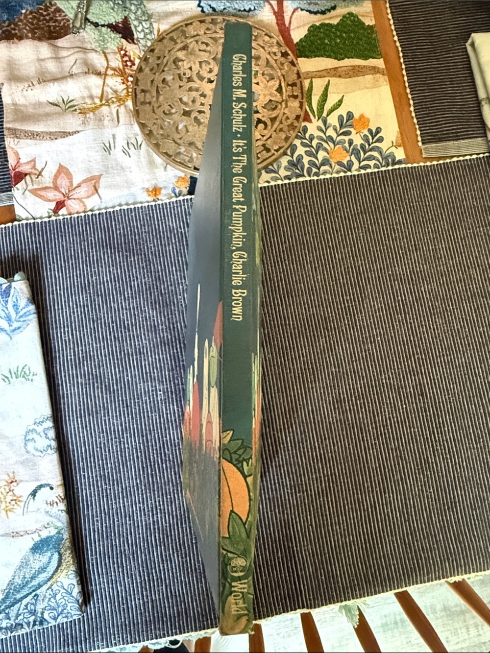 1967 First Edition It's the Great Pumpkin, Charlie Brown Hardcover SCHULZ - Picture 9 of 12
